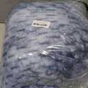 Exclusivo Mezcla King Size Blanket for Bed, 90x104 Inches Soft Cozy Warm Plush Blanket, Fleece Blanket All Seasons Use, Tie-dye Stone Blue