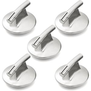 4 x Upgraded WP7737P245-60 Stove knob Replacement for Jenn-Air Electric Stove Parts Burner Knobs JEC8430ADB JEC8430ADS 74007918 Jenn-Air Electric Range Parts Downdraft Cooktop Control Knobs 5 Pcs