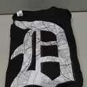 Distressed Detroit D Lettering Road Map Design Pullover Hoodie, 2XL