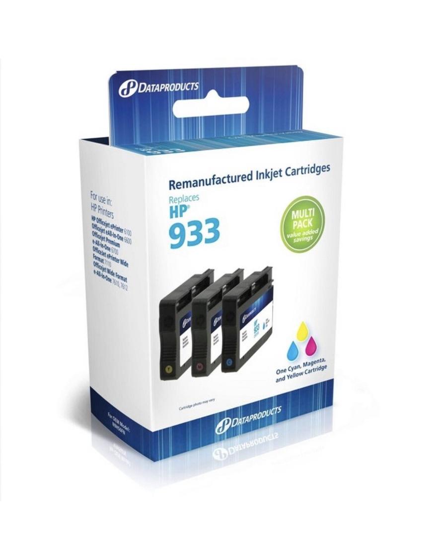 DI DP HP 933 CMY MULTIPK CRT DPC933CMY