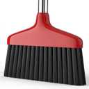Handy Broom, Indoor/Outdoor Brooms, Duty Kitchen Broom, for Home Garage Kitchen Office Courtyard Lobby Patio Lawn Concrete (1 Pack, Red, New)