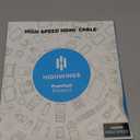 Highwings 8K@60 Long HDMI Cable 13.12FT/400cm, 48Gbps 2.1 High Speed Gaming HDMI Cord 4K120 144Hz RTX 3090 eARC HDCP 2.2&2.3 Compatible for PS5, SoundBar, AVR, UHD TV (Grey)