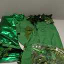 Morph Villain Costume For Women, Green Dress With Fake Leaves, Comic Con Costume For Women, Halloween Outfit (Medium)