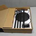 Nukanu Floor Lamp with Remote Control,Bright Floor Lamps for Living Room/Bedroom/Office, Stepless Adjustable 3000K-6000K Colors and 10-100% Brightness,Standing Light with Foot Switch (Black)