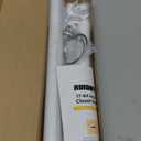 Closet Rods for Hanging Clothes, 17 to 84 Inch Heavy Duty Stepless Adjustable Closet Hanging Rod, 1.3 Inch Diameter Metal Closet Rod for Wardrobes Laundry Bedroom RV, White