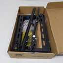 Mounting Dream TV Wall Mount for Most 37-75 Inch TVs, Universal Tilt TV Mount Fit 16", 18", 24" Stud with Loading Capacity 132lbs, Max Vesa 600 x 400mm, Low Profile Flat Wall Mount TV Bracket (Black)