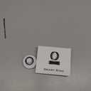 Yihou Smart Ring for Women Men Health Ring Fitness Tracker with Sleep Monitor Heart Rate Monitor Distance Screen Display for Android iOS Black 10