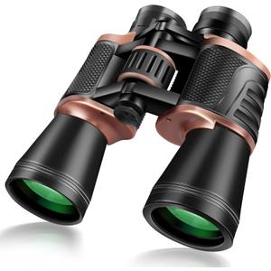 22x50 Binoculars for Adults High Powered, BAK-4 Prism HD FMC, Professional Waterproof Binoculars for Bird Watching, Hunting, Travel with Carrying Bag