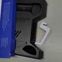 for PS5 Pro/PS5 Slim Cooling Stand Dock with Dual Controllers Charging Station, for P5 Pro Disc & Digital Console Bracket Base 3 Speed Cooling Fan Organizer with Headphone Hanger (Black)