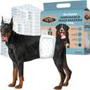 Dr. Pol Male Dog Diapers  Super Absorbent, Breathable, Leak-Proof with Wetness Indicator, Large, 50 Count (LG Waist Size 25 - 29.5 in)
