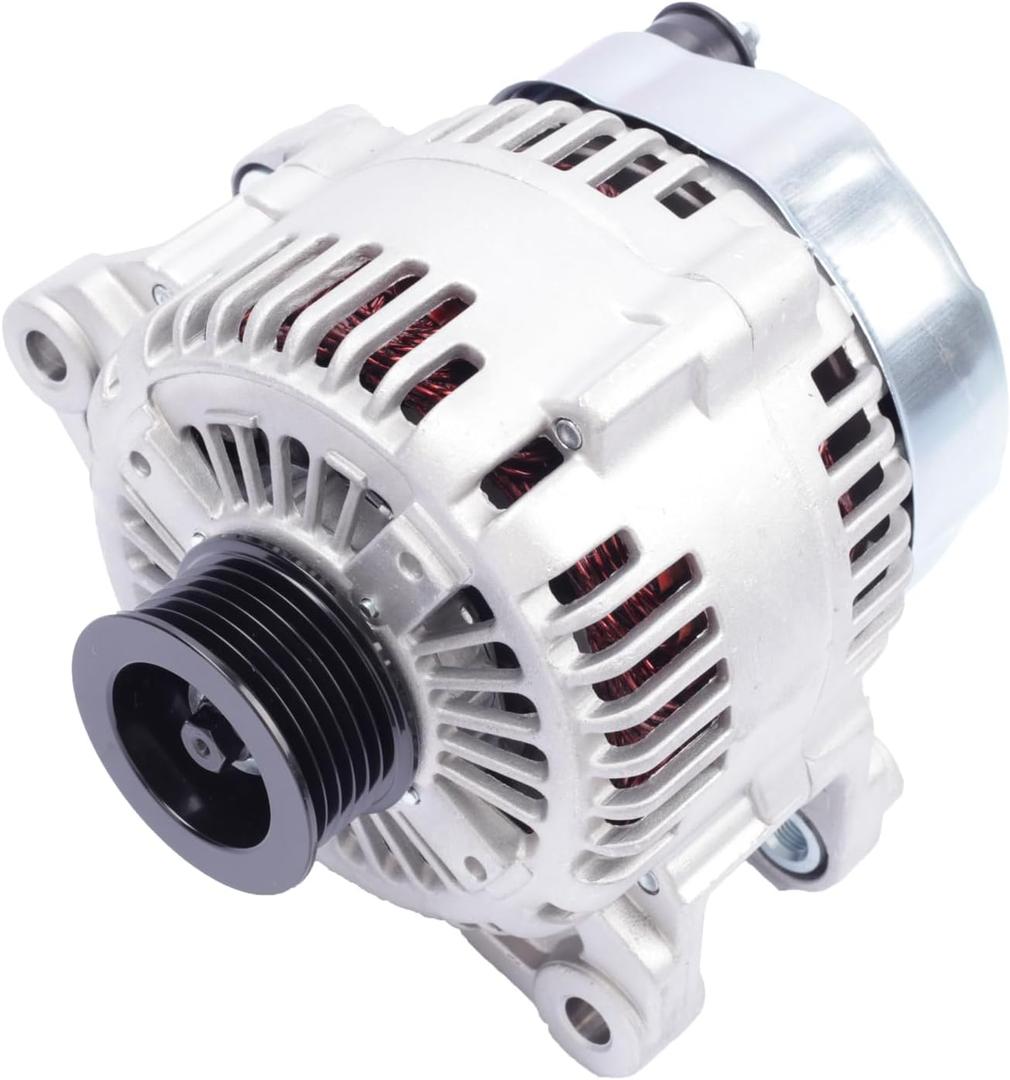 Alternator Compatible with Hyundai 07-10 Azera,07-09 Entourage,07-09 SANTA FE,06-09 Sonata,07-12 Veracruz,Kia 06-09 Sedona,07-09 Sorento Replace OE: 02131-9153,021319280,02131-9280,021319330