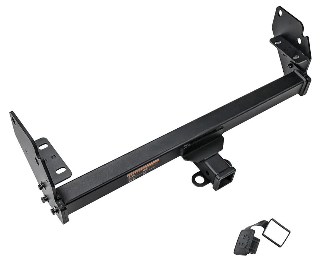 Class 3 Trailer Hitch 2" Receiver Fits 2005-2015 Toyota TacomaStandard 2-Inch Receiver, Multi-Fit Hitch to Receive Ball Mount, Cargo Carrier, Bike Rack, Black Matte Powder Coated.