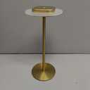 Cordless Rechargeable Table Lamps with Minimalist Style Gold Lamp