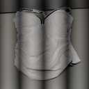 B2prity One Piece Swimsuit for Women Tummy Control Ruched Bathing Suit Push Up Tie Back Swimwear Shell Stitched White, Black, Size L