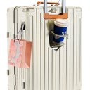 22 inch carry on luggage suitcase locks tsa approved Hardside Lightweight Suitcase with Cup Holder TSA Lock Carry On Luggage with USB Port Phone Holder suitcases with 360° 8 Double Spinner Wheels