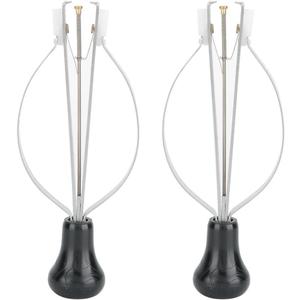 2Pcs Silvery Metal Watch Hand Plunger Removers Precision Professional Watch Hand Puller Repair Tools