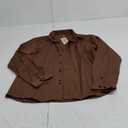 JEMITOP Men's Stretch Wrinkle Free Dress Shirts Formal Wedding Prom Long Sleeve Slim Fit Button Down Shirt, M