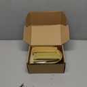 Gold Mirror Arch Table Numbers 1-20 with Stand, 20 Pack 5x7 Inch Gold Acrylic Signs with White Numbers, 3D Arched Acrylic Table Numbers 1-20 for Wedding Reception