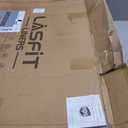 LASFIT Floor Mats & Cargo Liner with Backrest Mat for GMC Acadia 2017-2023 (Only Fit 6 Seats), All Weather TPE Custom Fit Floor Mats for Cars, 3 Rows Floor Liners Car Mats Full Set, Black