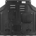 Car Engine Under Cover Splash Shield Mudguard Compatible with Escape Kuga 2013 2014 2015 2016 2017 2018 2019 Auto Accessories Parts