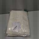 jinchan Weslie Boho Lined Linen Curtains for Bedroom Ivory Vintage Floral Farmhouse Curtains 84 Inches Long Linen Drapes for Living Room Embroidered Drapes Rod Pocket Ivory on Beige 2 Panels