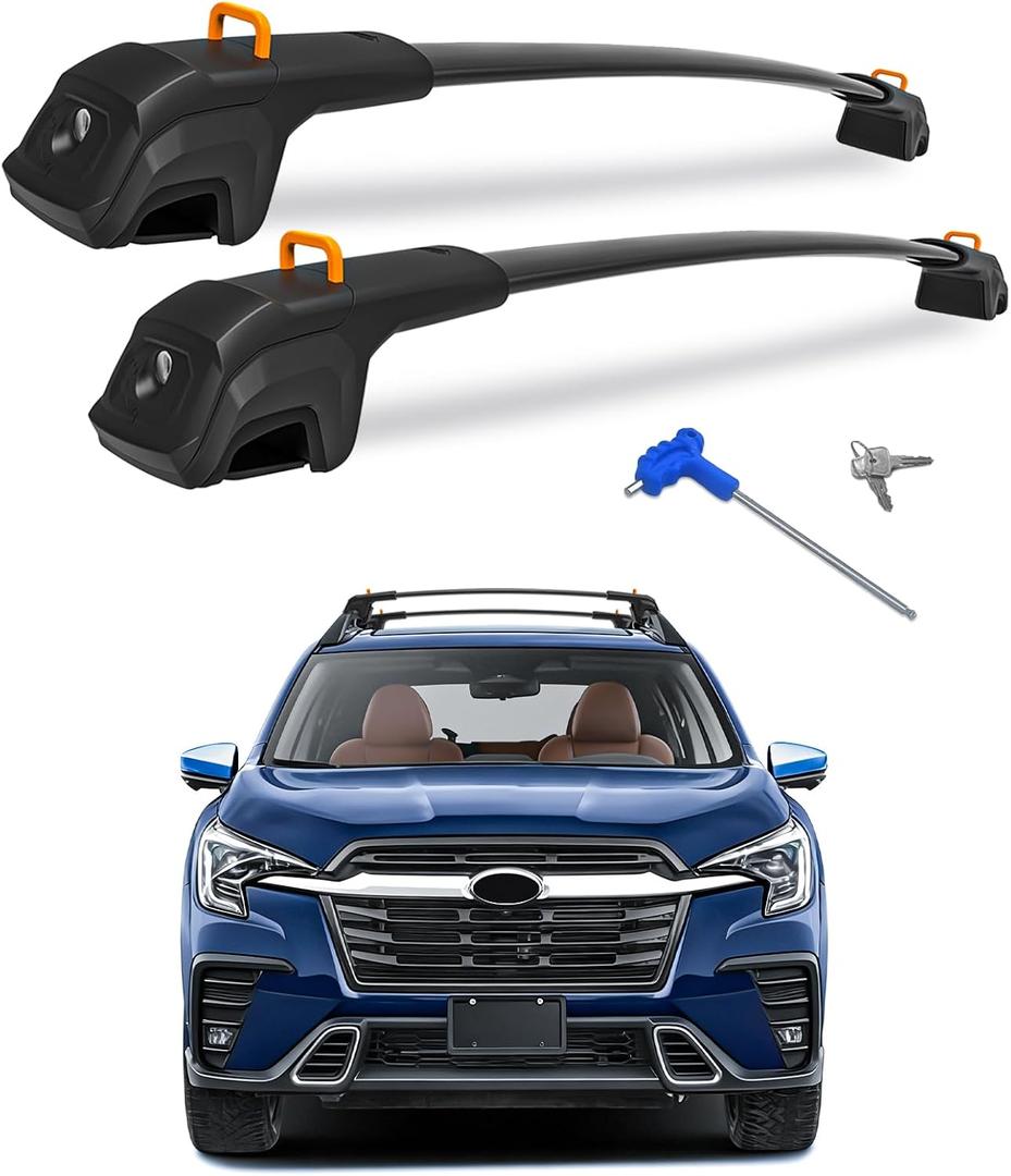 Roof Rack Cross Bar 360lbs Compatible for Subaru Ascent 2019-2026
Top-Lock Easy Installation Aluminum Roof Rails Crossbars for Car Rooftop Accessories Cargo Bars Luggage Kayak Snowboard Racks