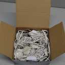 Permanent Christmas Outdoor Lights,50ft 36LED Eaves Lights with Remote,8 Modes Waterproof Outdoor Eave Connectable Christmas String Lights for Indoor Party (White)