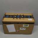 DINGLILIGHTING DLLT LED Frosted Glass Globe Floor Lamp-9W Standing Lamps for Modern, Mid Century Contemporary Rooms, Energy Saving Tall Pole Accent Lighting for Living Room, Bedroom, Office, Gold