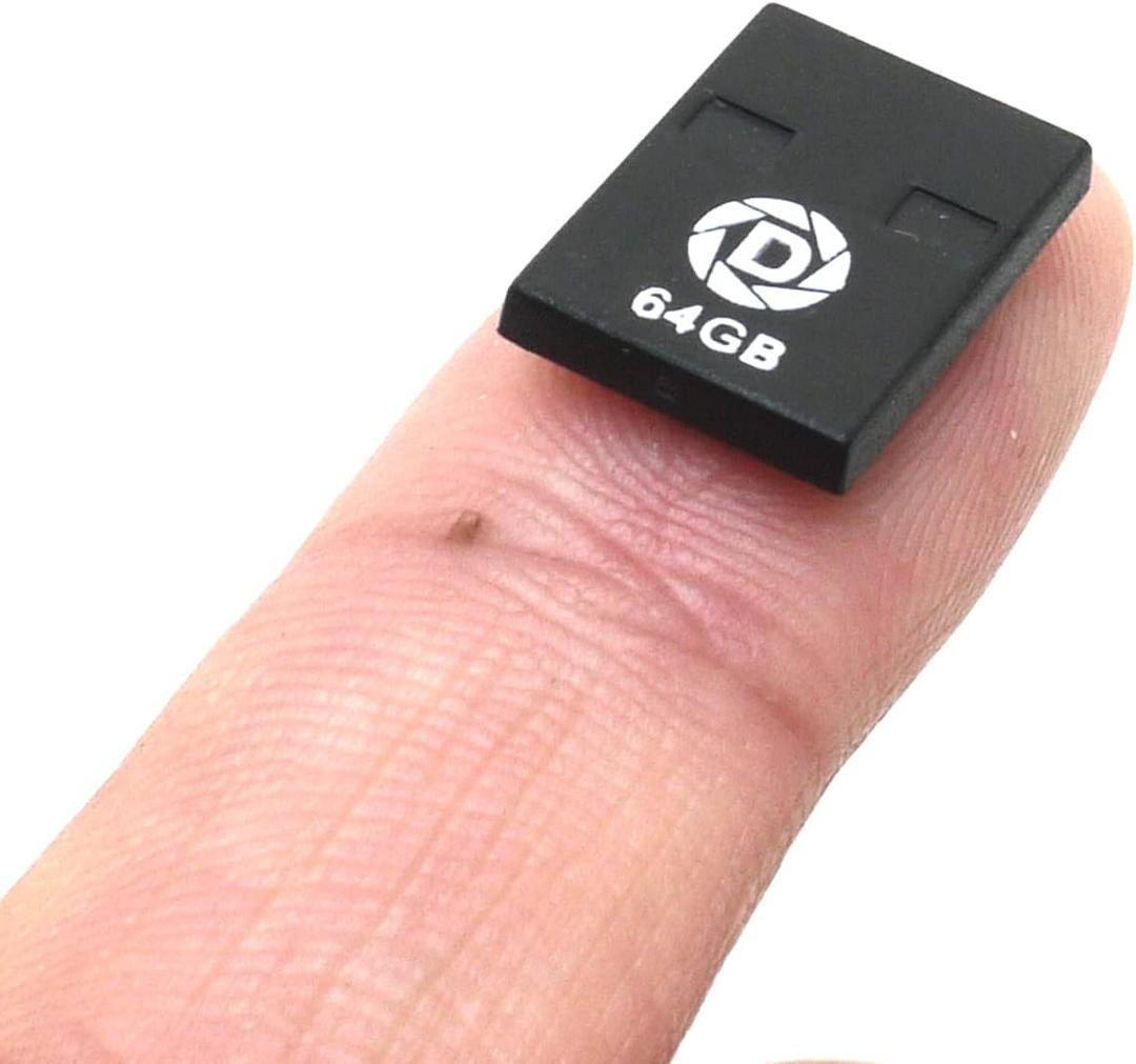 DSLRKIT 64GB USB Flash Drives Slim Thumb Mini Nano Micro Waterproof