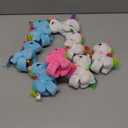 Leyndo Animal Slap Bracelets Stuffed Animal, Stuffed Animal Plush Slap Bracelets Bulk Kids Toys, 8 Inches (Unicorn,8 Pcs)