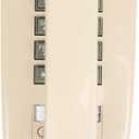 Wall Phone with Classic Design,Corded Wall Phone,Crisp Mechanical Ringer,Easy to Install, Retro Phone, Perfect for Kitchen,Living Room & Bedroom (Beige)