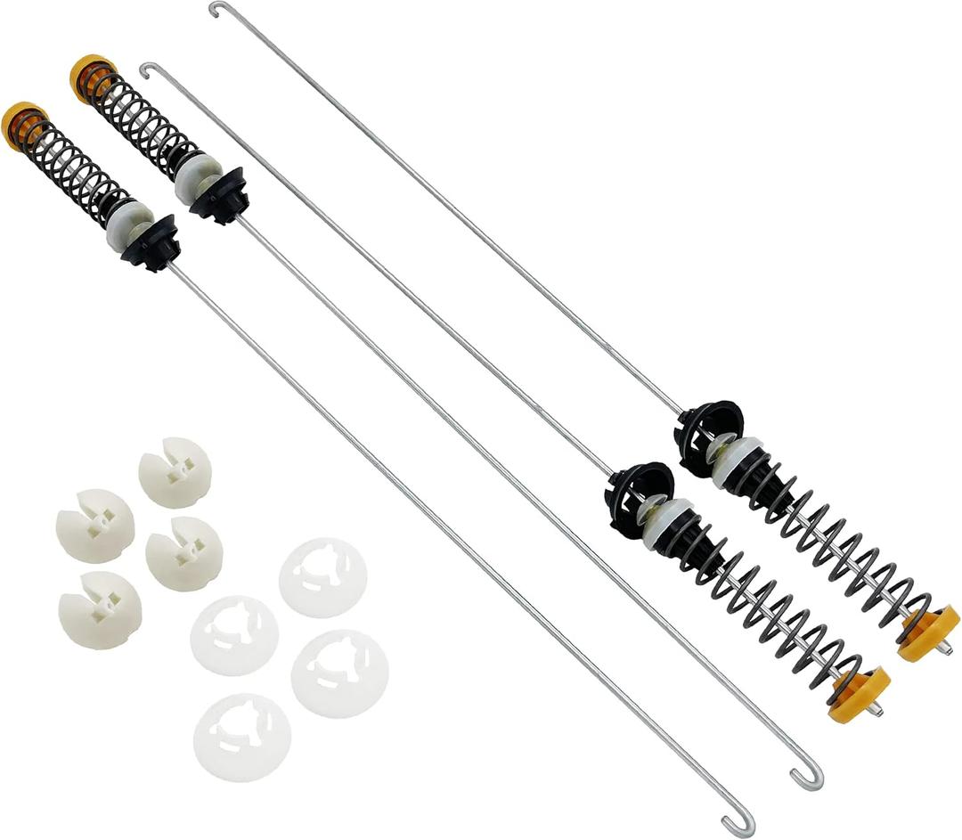 Whole Parts Washer Suspension Rod Kit Part # W11130359 - Replacement & Compatible With Some Whirlpool Washing Machines - Non-OEM Whirlpool Appliance Parts & Accessories