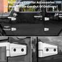 Door Hinge Cover Trim Exterior Accessories for Jeep Wrangler JK JKU Sport Rubicon Sahara X Unlimited 2-Door & 4-Door 2007-2018 (White 8PCS)