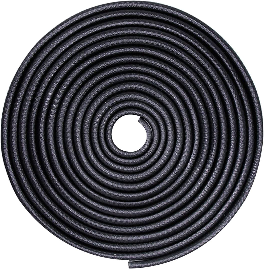 16.4FT Car Door Anti-Collision Strips, Car Door Ddge Guards, Automotive Gate Seal Strip, Easy to Install, No Glue Required, Suitable for Most Cars, Trucks and SUVs (Gray, 16.4FT)