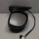 Side View Mirror Fit for 07-13 Chevy Silverado 1500 2500 HD 3500,for GMC Sierra 1500 2500 HD,Yukon/Yukon XL 1500-Black Power Heated Arrow Turn Signal Puddle Light Passenger Side Manual Folding