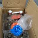 8 Pack [1 L / 33 fl. oz.] Swing Top Glass Bottles w/ Airtight Stopper Lids  Flip Top Brewing Bottle for Fermentation, Kombucha, Mead, Vinegar, Beer, Kefir, Wine, Soda  With 8 Extra Seals & 2 Pourer