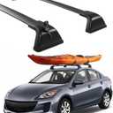 Roof Rack Cross Bars for Honda Odyssey 2011-2017 with Naked Roof, Heavy Duty Aluminum Cargo Crossbars with Metal Lock, Low Wind Noise, 265 LBS Load Capacity for Kayak Bike Cargo Box