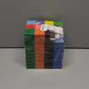 OBTANIM 600 Pcs Colorful Wooden Domino Blocks Set Tile Bulk Building Racing Stacking Games Educational Toys for Kids Birthday Party Favor