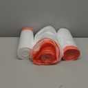 1.2 Gallon Drawstring Bags, Small Clear Garbage Bag, 3 Rolls/108 Counts