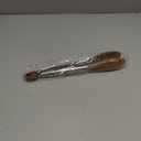 Boxiki Kitchen Wooden Tongs for Cooking - Nonstick Kitchen Salad Tongs for Serving Food, Grilling, Cooking, BBQ and Tossing Salad - Made of Natural Walnut Wood, Size 12-inch