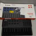 Donner USB-C MIDI Keyboard Controller, 25 Key Portable Mini MIDI Keyboard with 8 Drum Pads, OLED Display, 16 Smart Scales, Arpeggio, Replay, 4 DAW Software and 40 Teaching Courses, DMK 25 Pro Black