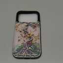 for iPhone 17 Pro Max Case - Wireless Charging Compatible - Dual-Layer Hard Shell + Silicone Cover - Shockproof Protective Phone Case with Trendy Designs for Women - Tree of Life