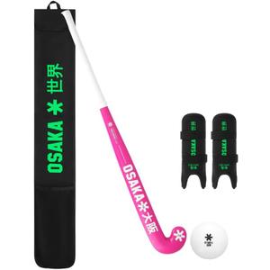 Osaka Field Hockey Full Package - Junior with Stick, Shin Guards, Bag & Balls, 34"