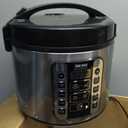 Aroma Housewares AROMA Professional 20-Cup (Cooked) / 5Qt. Digital Rice Cooker, Steamer, and Slow Cooker Pot with 10 Smart Cooking Modes, Including Saut-then-Simmer
