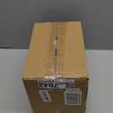 Frebeauty Acrylic Jewelry Organizer Earring Organizer Box with 5 Drawers Earring Holder Organizer with Velvet Trays Clear Jewelry Box for Women Earring Display for Rings Studs (Beige)