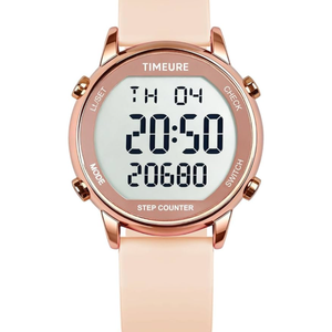 Pedometer Watch for Women, Step Counter for Walking No App/Phone Required Step Counter, Waterproof Fitness Calorie Tracker, Distance Tracking, Alarm, Large Digital Display Watch, TU-2509