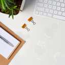 10 x 20pcs Transparent Dried Flower Bookmark, Botanical Specimen Clear Bookmark Beautiful Flower Page Pressed Clips Crafts for Reading Scrapbook DIY (Style D)