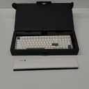 EPOMAKER x Aula F99 Wireless Mechanical Keyboard, Hot Swappable Gasket Custom Gaming Keyboard with Five-Layer Padding, Bluetooth/2.4GHz/USB-C, 8000mAh Battery (White Grey, Graywood V3 Switch)