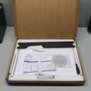 FENNIO Vanity Mirror with Lights 13'' x 17'' Makeup Mirror with Lights,Vanity Mirror Touch Screen with 3-Color Lighting,Dimmable,for Vanity Desk Bedroom White