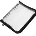 FOMIYES 1set Travel Earring Organizer Book Zippered Jewelry Storage Case for Earrings Necklaces Bracelets Stylish Compact Jewelry Organizer Individual Pockets for Travel and Home Use